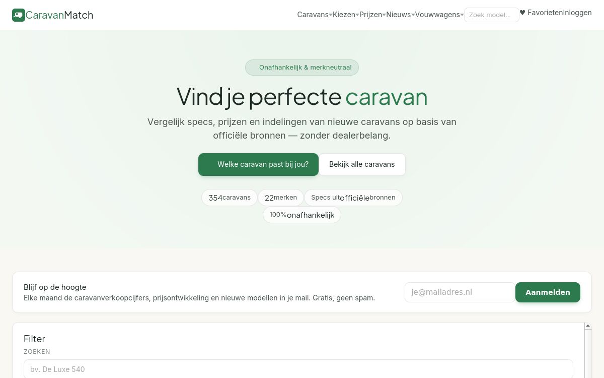 Screenshot CaravanMatch