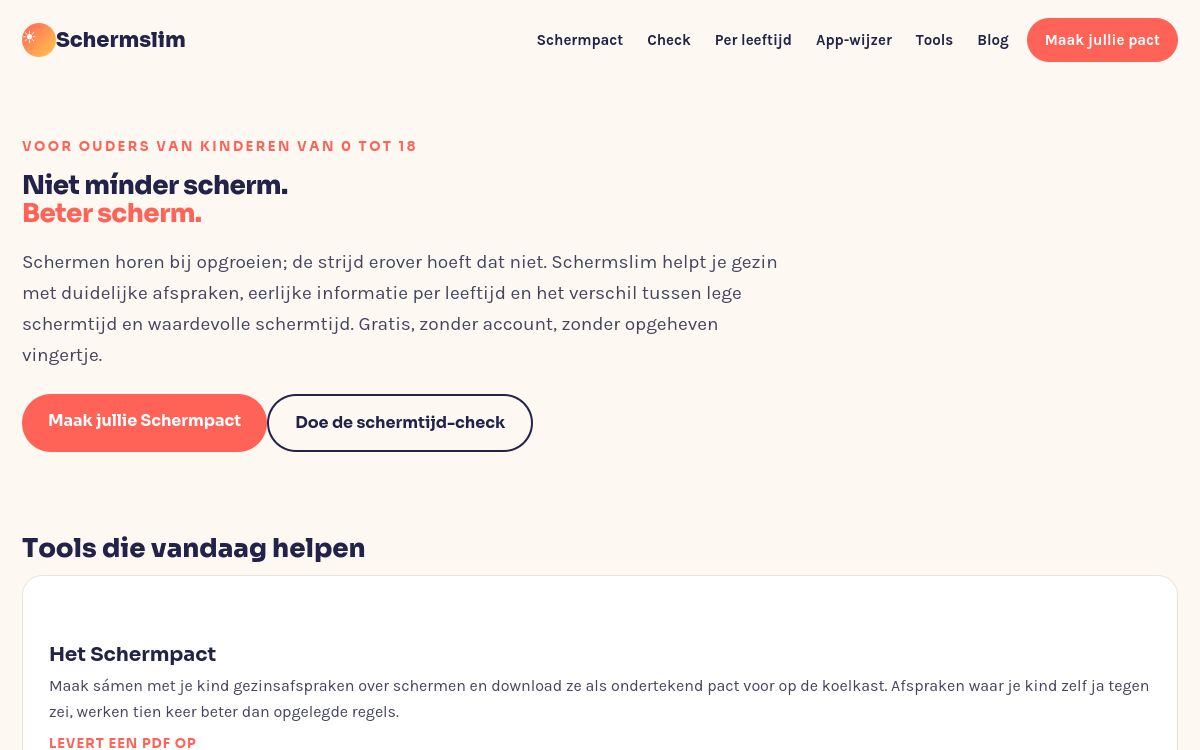 Screenshot Schermslim