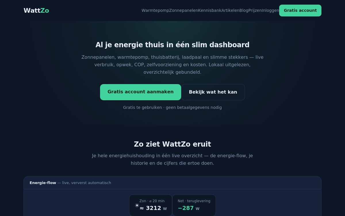 Screenshot WattZo